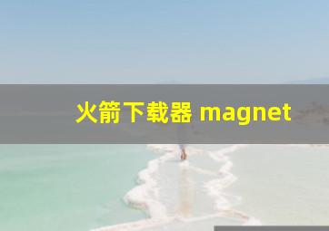 火箭下载器 magnet